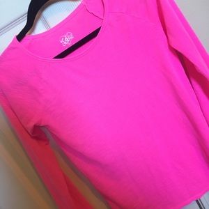 Pink Long Sleeve Tee